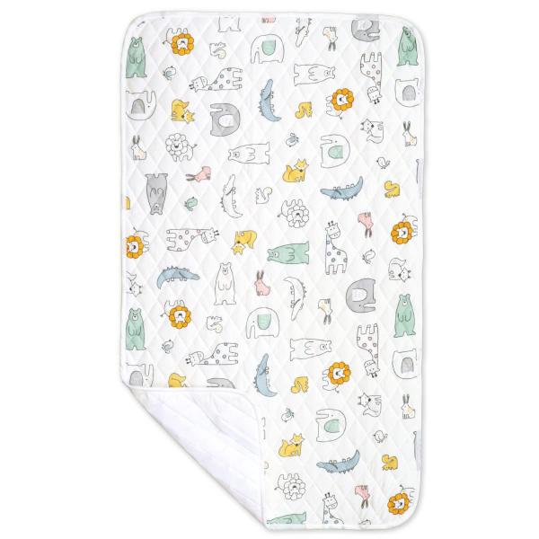 【ご購入後の当店からの連絡はご登録のメールアドレスに通知いたします。必ずご確認ください】【商品概要】【サイズ】70×120cm (四隅ゴム付き)【組成】パイル部分：綿100% (地糸:ポリエステル100%)、中綿：ポリエステル100%、裏側...