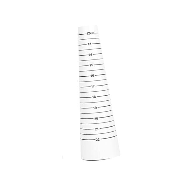 ｋｏｗａｋｕ ブレスレットゲージサイザー/ブレスレットマンドレル正確な12-22cm内周を測定/便利な携帯用手首サイズ測定ツール/バングルサイザー
