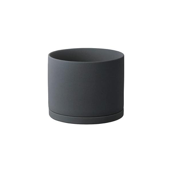他サイト： KINTO(キントー) プラントポット 191_135mm ダークグレー 鉢 29196の商品画像