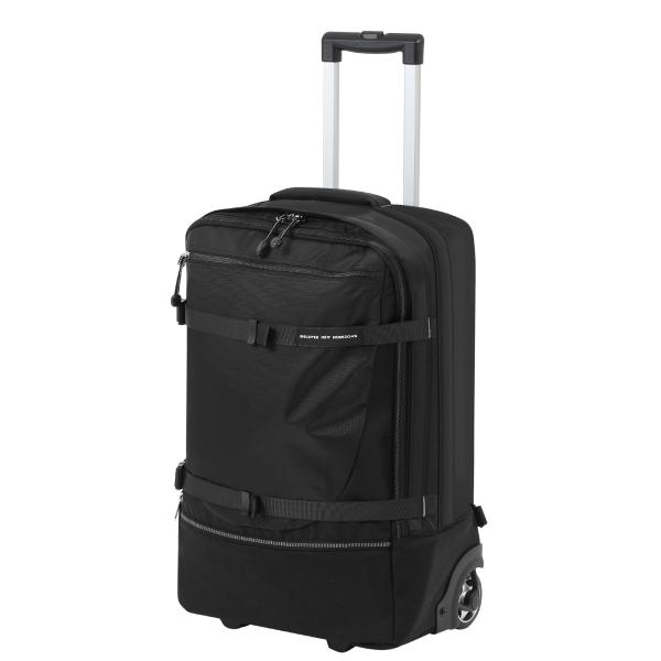 【ご購入後の当店からの連絡はご登録のメールアドレスに通知いたします。必ずご確認ください】【商品概要】ナイロン　はっ水加工約高54×幅36×奥行25（+５cm※拡張部）cm【商品説明】背負えて転がせるキャスター付きバックパックです。 背負いの...