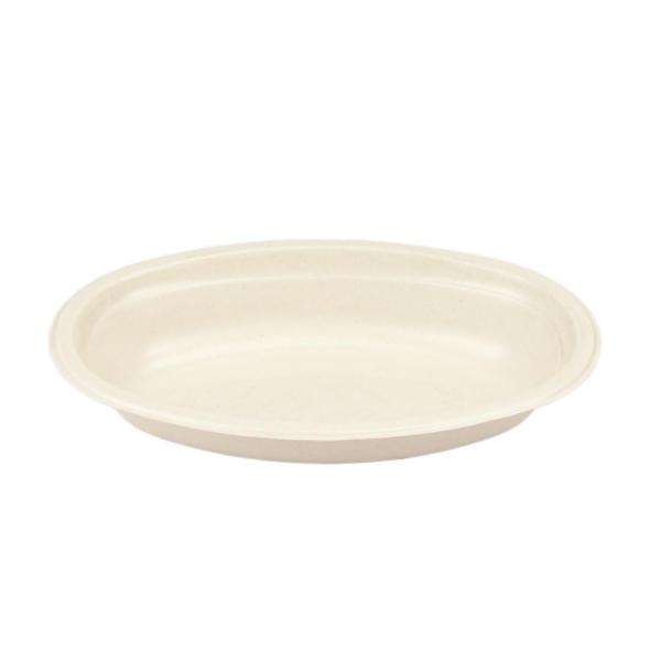 ECO&amp;BASIC カレー皿 使い捨て容器 ラミ加工 50枚入