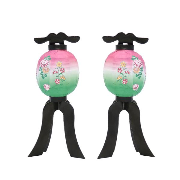 山一商店 お盆飾り お盆用品 ミニ灯篭 約16×6cm B-368