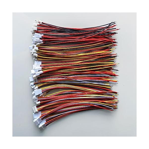 【ご購入後の当店からの連絡はご登録のメールアドレスに通知いたします。必ずご確認ください】【商品概要】★ 本製品のJST 2.0mm プラグコネクターは2ピン&amp; 3ピン&amp; 4ピン&amp; 5ピンの雄と雌の接続ケーブル、 強固...