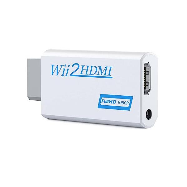 【ご購入後の当店からの連絡はご登録のメールアドレスに通知いたします。必ずご確認ください】【商品概要】プラグアンドプレイ：このwii hdmiアダプタは、セットアップやドライバのインストールが不要です。 Wiiに接続し、HDMIを直接モニター...