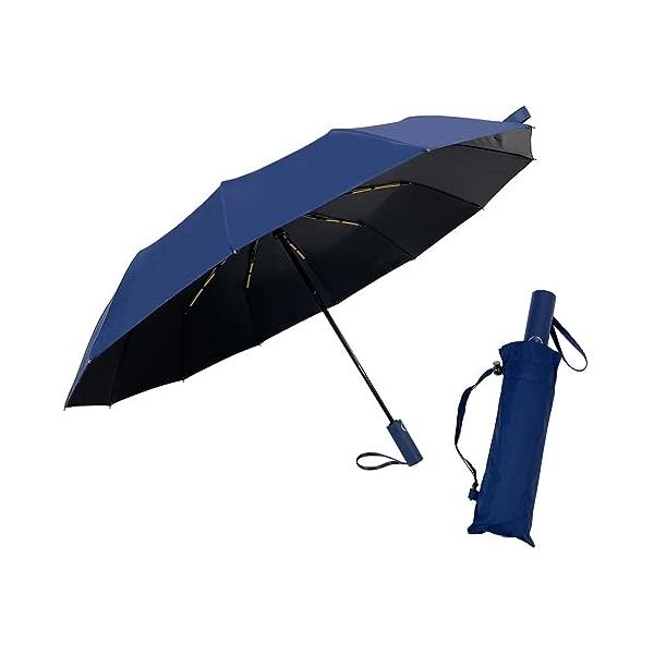 【ご購入後の当店からの連絡はご登録のメールアドレスに通知いたします。必ずご確認ください】【商品概要】【風に強い12本骨】 当店最新改良版12本の頑丈なグラスファイバー製の折りたたみ傘として、質感と適度な重量感がありますが、通常のアルミ傘とは...