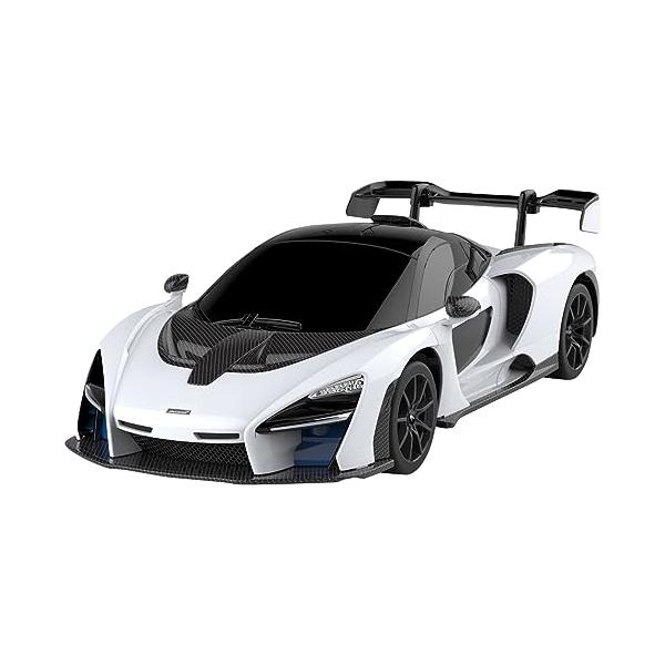 童友社 2.4GHz 1/18 マクラーレン・セナ 白 電動ラジオコントロール No