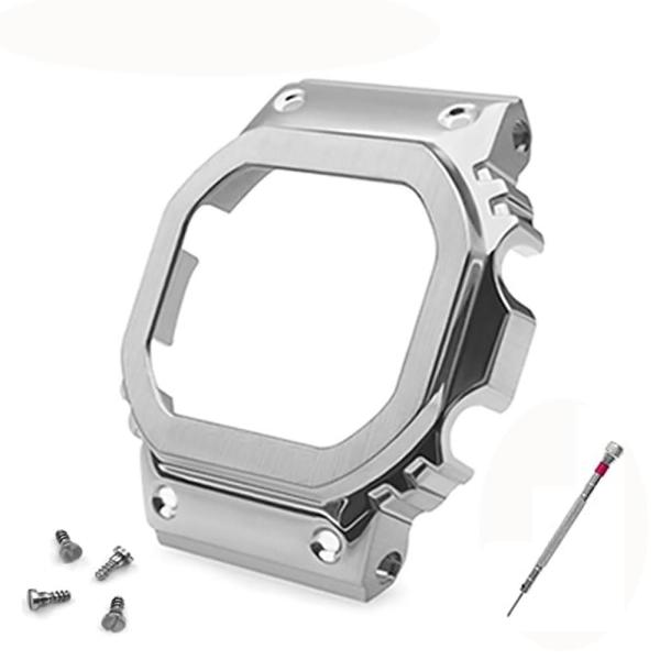[Zealbeaty] V4.0Gショック用ステンレススチール時計バンドGW-M5610DW5600 GW-5000 DW-5030G-5600ウォッ