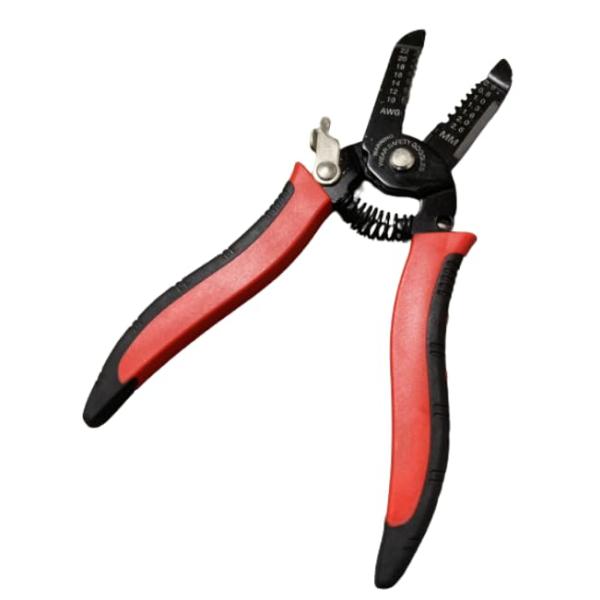 【ご購入後の当店からの連絡はご登録のメールアドレスに通知いたします。必ずご確認ください】【商品概要】ワイヤーストリッパー 使用範囲0.6mm-2.6mm(10AWG-22AWG) 電工多機能ワイヤーストリッパー ケーブルストリッパー 耐久性...