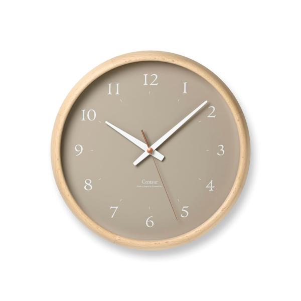 レムノス 掛け時計 セントール クロック 天然色木地 ベージュ Centaur Clock PC23-14 BG Lemnos