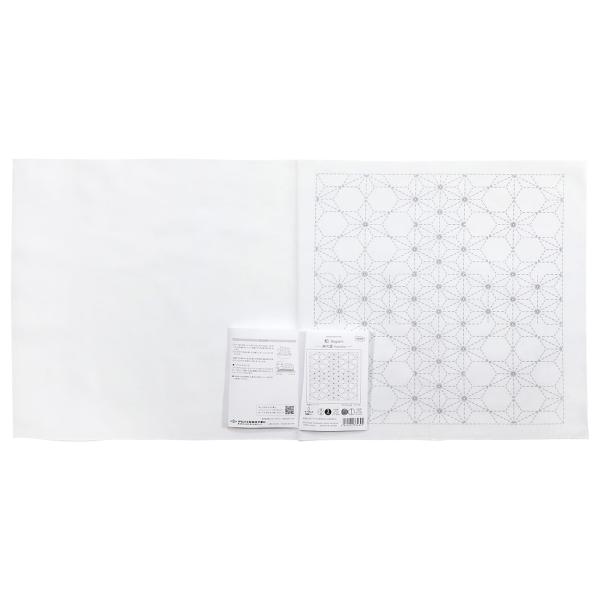 【ご購入後の当店からの連絡はご登録のメールアドレスに通知いたします。必ずご確認ください】【商品概要】出来上がりサイズ：約34cm×34cm内容：晒木綿、作り方説明書用意するもの：刺し子糸、縫い糸、縫い針、はさみ、アイロン、定規製作目安時間：...