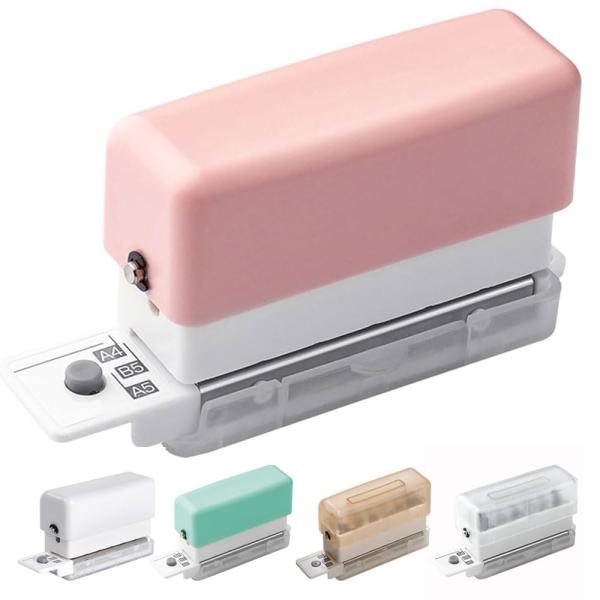 ルーズリーフパンチ 6穴 A5/B5/A4対応 使いやすい 30穴/26穴/20穴 強力 穴あけパンチ 多機能穴あけパンチ 多穴パンチ コンパクト 軽