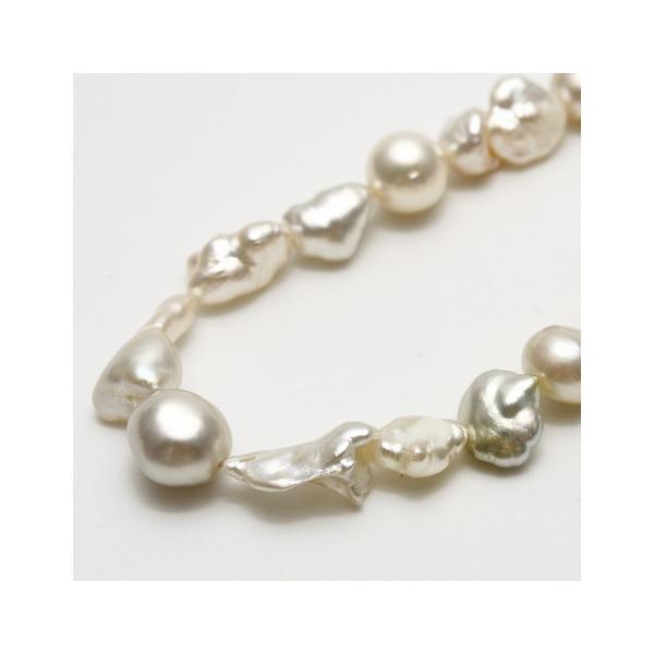 rie.nana.shou.mau　白蝶芥子パール　ネックレス　10連 南洋白蝶真珠パールネックレス ケシ 10-4mm ホワイトカラー : 真珠