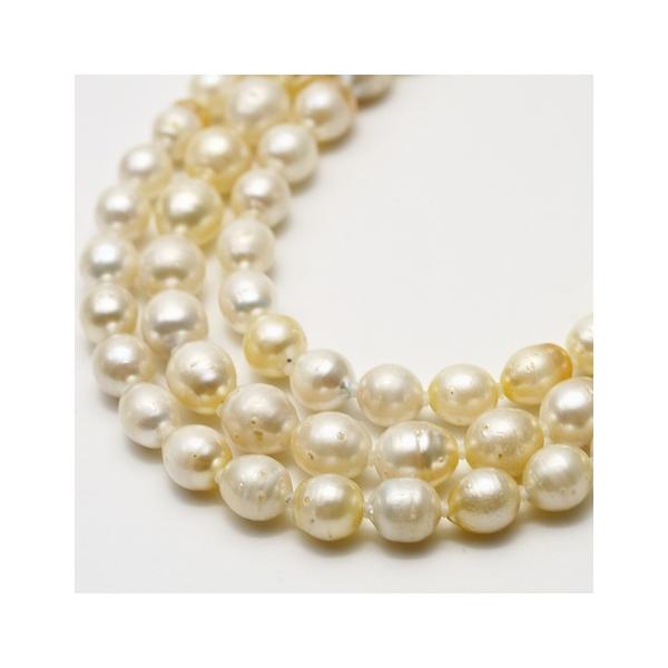 南洋白蝶真珠パールロングネックレス　8-6mm　マルチカラー 南洋白蝶真珠パールロングネックレス 8-6mm マルチカラー : 真珠
