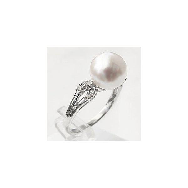 パールリング 普段使い パール リング k18 18金 真珠 指輪 本真珠