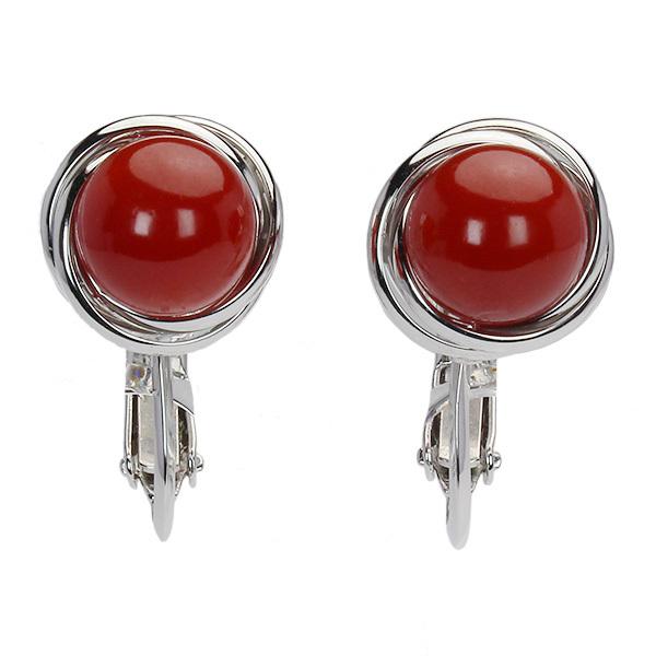 K14 ゴールド 地中海珊瑚 コーラル 14金 ピンブローチ CORAL