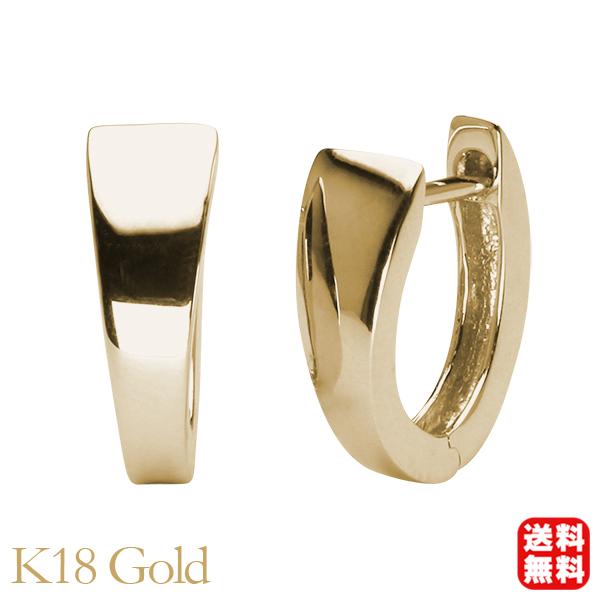 中折れピアス フープピアス イエローゴールド k18 18k 18金 中 中折れピアス フープピアス イエローゴールド k18 18k 18金 中