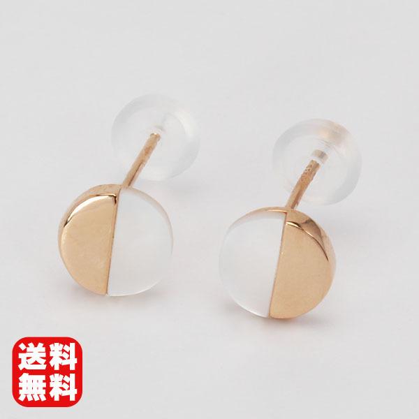 ピアス 白蝶貝ピアス 白蝶貝 シェル スタッドピアス k18 18k 18金 