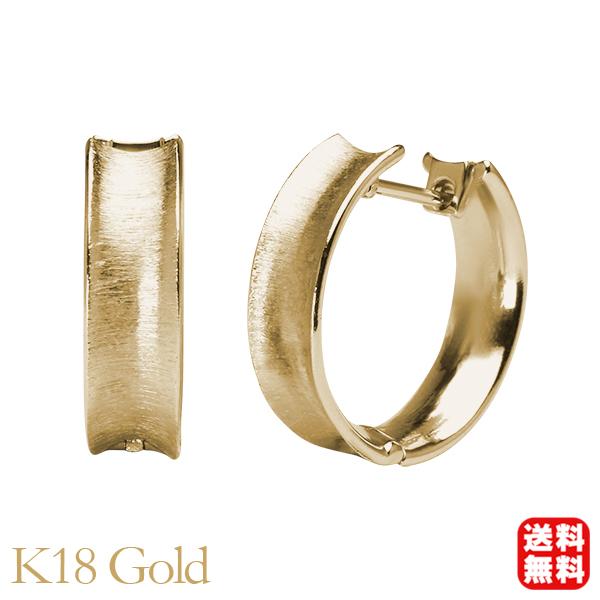 中折れ式フープピアス イエローゴールド k18 18k 18金 フープ 中折れ式フープピアス イエローゴールド k18 18k 18金 フープ