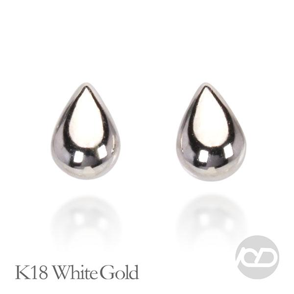 ピアス ハートピアス ゴールドピアス スタッドピアス 18金 k18 18k