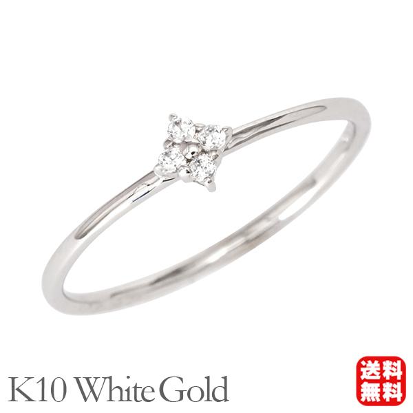 ダイヤモンド リング ダイヤ 指輪 レディース シンプル 華奢 重ねつけ