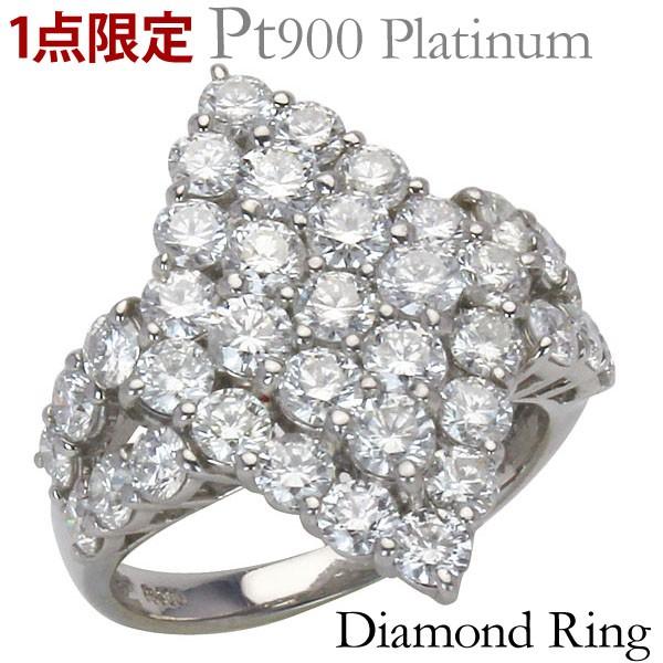 リング 1点限定 特価 ラグジュアリー ダイヤモンド 3.13ct pt900