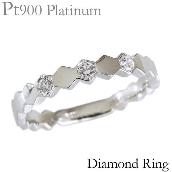 リング ダイヤモンド 0.10ct pt900 プラチナ レディース ダイヤ 