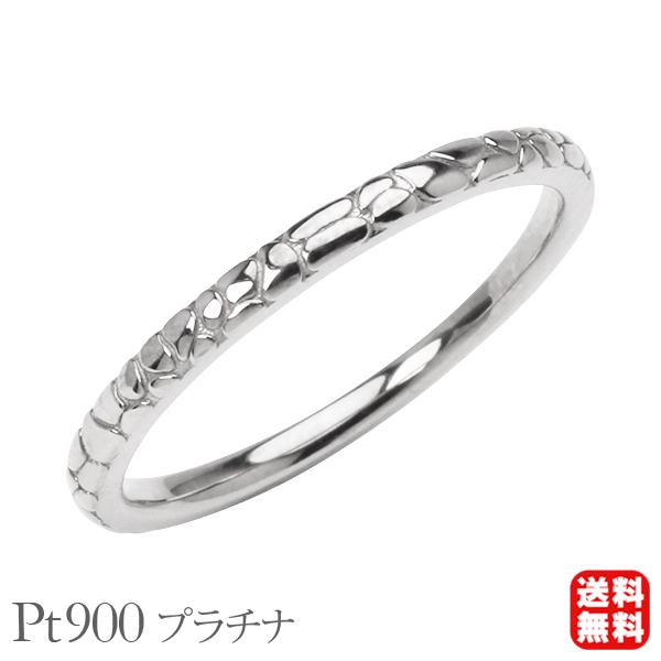 プラチナ pt900 マリッジ リング 地金 シンプル 結婚指輪 送料無料 