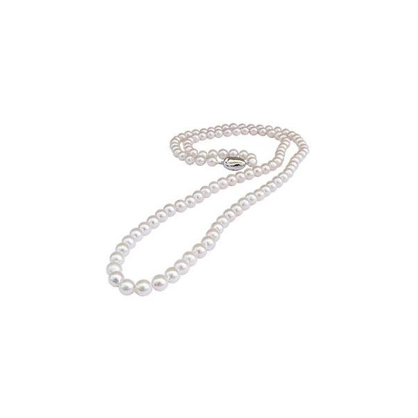 ⭐️あこや本真珠ネックレス⭐️６㎜⭐️125㎝⭐️パールロングネックレス⭐️silver⭐️ パール ネックレス パールネックレス 真珠 あこや本真珠 全長約