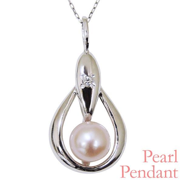 真珠 ネックレス パール ティアドロップ型 しずく型 あこや本