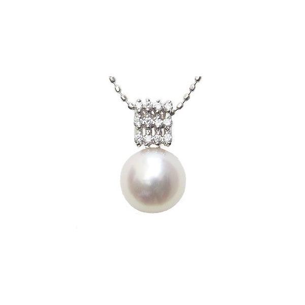 K14WG×あこや真珠×ダイヤモンドネックレス ネックレス アクセサリー レディース 当店限定価格