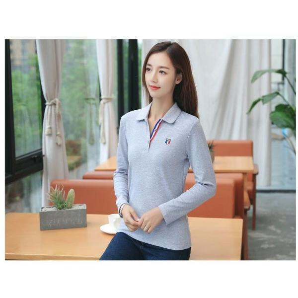 ゴルフウェア レディース ポロシャツ 長袖 スポーツウェア 在庫限り 新作 スポーツウェア レディース ポロシャツ ゴルフウェア 長袖ポロ カジュアル Poro ポロシャツ Lnsd002 代購幫