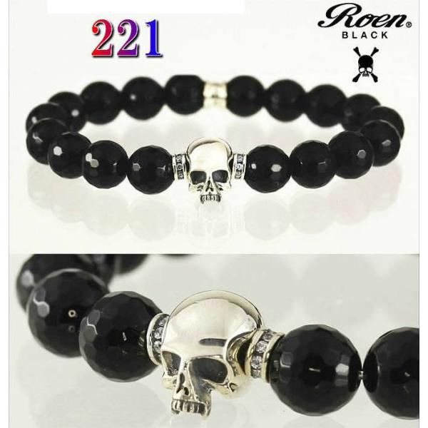 Roen ブレスレット メンズ ロエン アクセサリー スカル RO-221 RO-203