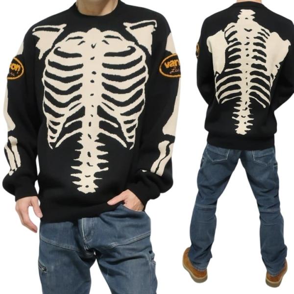 Roen モヘア混 ニット スカル 髑髏 セーター ロエン MAHAGRID（マハグリッド） ニット セーター SKULL COWICHAN KNIT