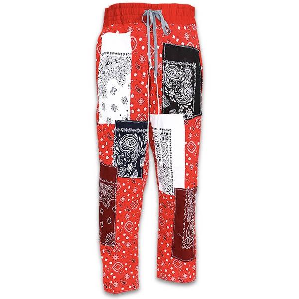 60%OFF SALE】IMASINACHI NYC【イマシナチ NYC】RED PAISLEY PANTS 