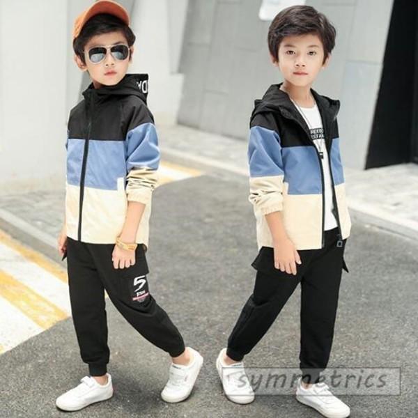 ジャージ キッズ 男子 上下 長袖 春秋 秋着 ジュニア 2点セット 子供服 セットアップ パーカ 長ズボン トレーナー スポーツウェア 運動服 可愛い おしゃれ 新品 Lq19 Symmetrics 通販 Yahoo ショッピング