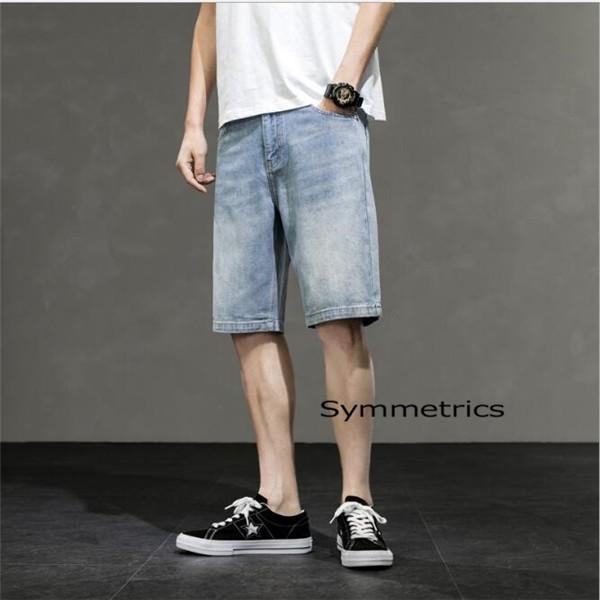 激安 ハーフパンツ メンズ 五分丈 デニム ジーンズ 短パン 夏 ショートパンツ ラインパンツ 大きいサイズ ボトムス ハーフ お兄系 夏服 新作 Ly1145 Symmetrics 通販 Yahoo ショッピング