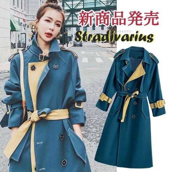 スプリングコート アウター ロングコート 大きいサイズ レディース ボディーカバー 春秋冬 ぽっちゃり ゆったり かわいい おしゃれ カジュアル ナチュラル Fy1118a3103 新日常 通販 Yahoo ショッピング