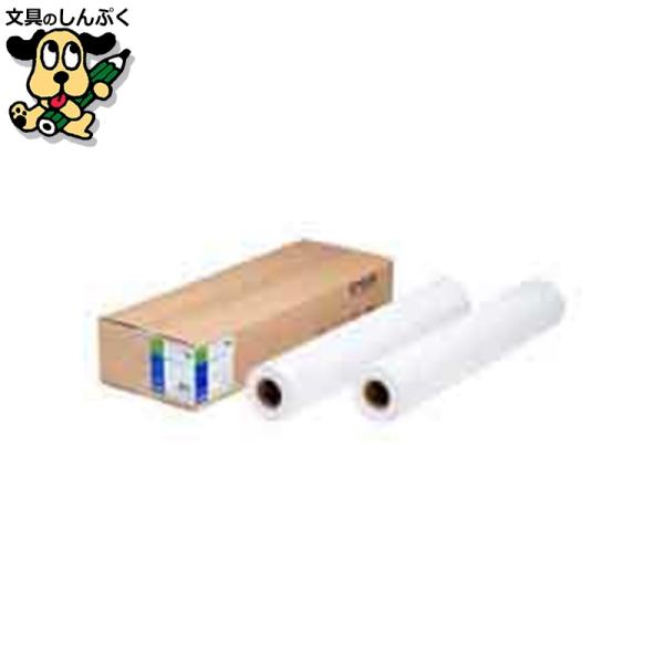 低コストで、CAD、パースの出力が可能な普通紙。●入数：2巻●用紙寸法（幅）[mm]*：841●用紙寸法（長）[m]*：50●芯径型[インチ]：2●坪量：90g/?●紙厚：110μm●白色度：95.1%