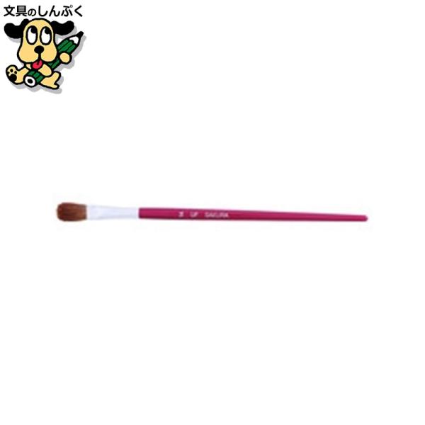 良質の馬毛を使用した高級画筆。●全長：269mm●規格：14号●種別：平型●材質：軸＝AS、穂先：主原毛＝馬毛／羊毛・豚毛・PBTの混毛、金具：アルミニウム●主原毛：馬毛