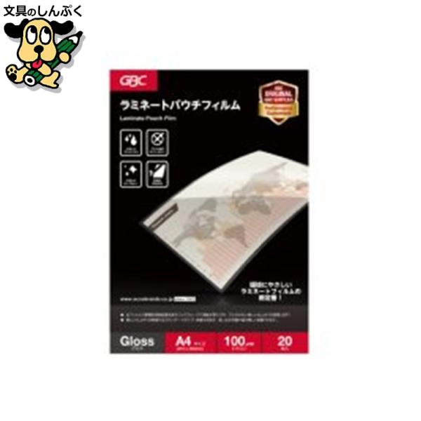 ●1袋入数：20枚●規格：A4●フィルム寸法（横）[mm]：216●フィルム寸法（縦）[mm]：303●厚[μm]：100●ホット／コールド：ホット●挿入方向：○●材質：PET・PE・EVA