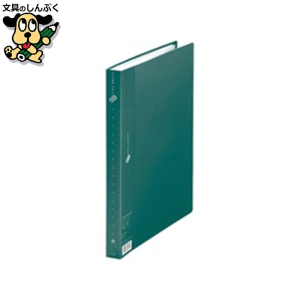 他サイト： クリアファイル プラス クリアファイル40P FC-124EL A4Sグリーンの商品画像