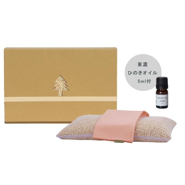 森林生活 「ひのきまくら 贈答用BOXセット」8L(約2.3kg) プレゼント