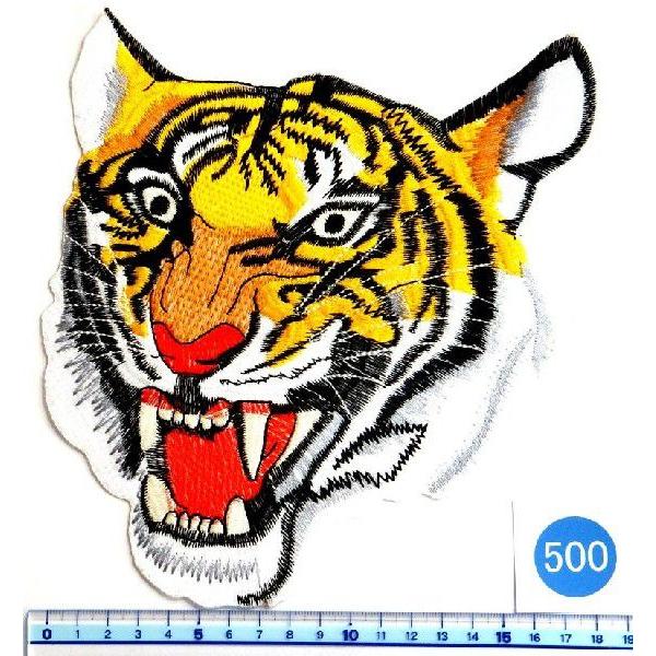 アイロンワッペン Bigワッペン 動物 虎 トラ アイロンワッペン 刺繍ワッペン Bigwa253 Shinseitech 通販 Yahoo ショッピング