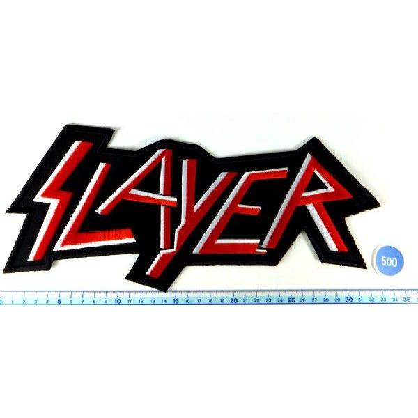 アイロンワッペン BIGワッペン SLAYER アイロンワッペン《刺繍