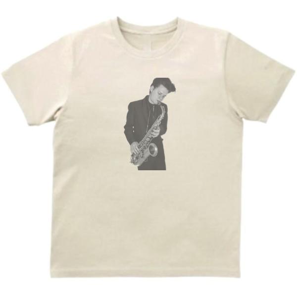 ジェームス チャンス &amp; ターミナル シティ バンド シネマ ロック Tシャツ ハイクオリティヘビーウェイト 透けない 厚手 7.4オンス ライトベージュ