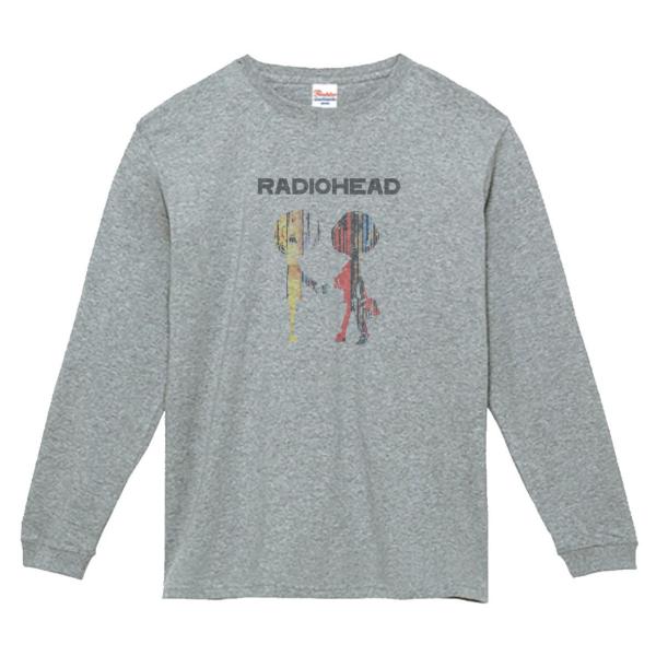 RADIOHEAD 長袖Tシャツ ロングスリーブ リブ付き ハイクオリティ