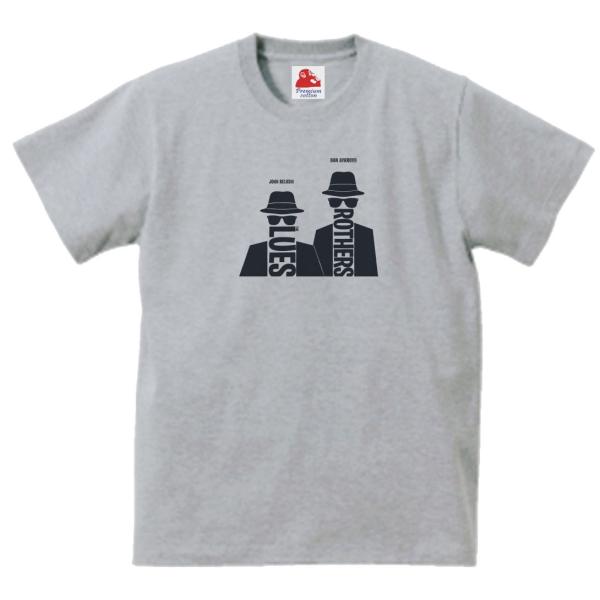 ブルースブラザーズ 音楽Tシャツ ロックTシャツ バンドTシャツ グレー 