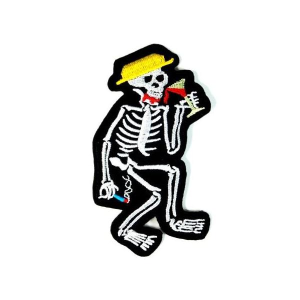 Roen スカルワッペン 裏 Roen ワッペン ジレ ベスト 48 size find-store_fwe-021