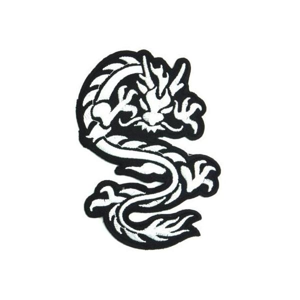 アイロンワッペン ワッペン 変形型ワッペン 刺繍ワッペン 龍 ドラゴン アイロンで貼れるワッペン /Buyee アイロンワッペン ワッペン 変形型ワッペン 刺繍ワッペン 龍 ドラゴン アイロンで貼れるワッペン /Buyee