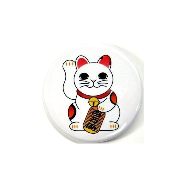 缶バッジ 招き猫 38mm ピンバッジ : SHINSEITECH - 通販 - Yahoo